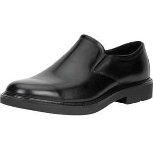 ECCO爱步男免系带一脚蹬皮鞋正装舒适牛皮乐福鞋都市伦敦 525624