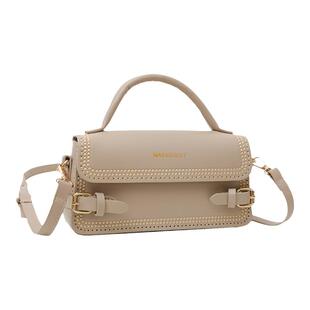 新款diy材料包礼物亲手做复古小方包送女友高级感单肩斜挎包