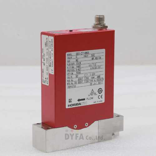 HORIBASTEC Used SEC-Z714MGX N2 1SLM O2 500SCCM MFC-I-3721L22