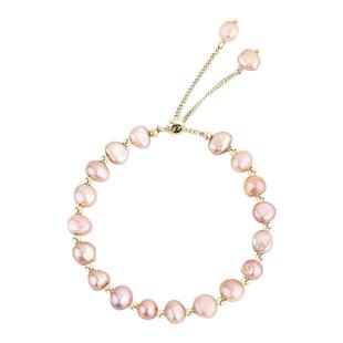 【一折专区】奥特莱斯清仓不规则仿珍珠手链outlets女|金属结构件