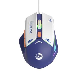 鼠标有线静音机械游戏电竞专用cf办公无声usb台式笔记本电脑通用