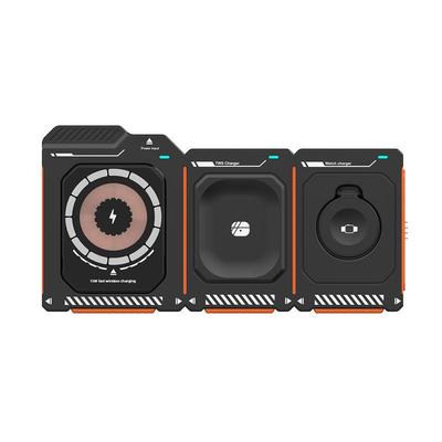 瓦力兔15W快充苹果三合一无线充