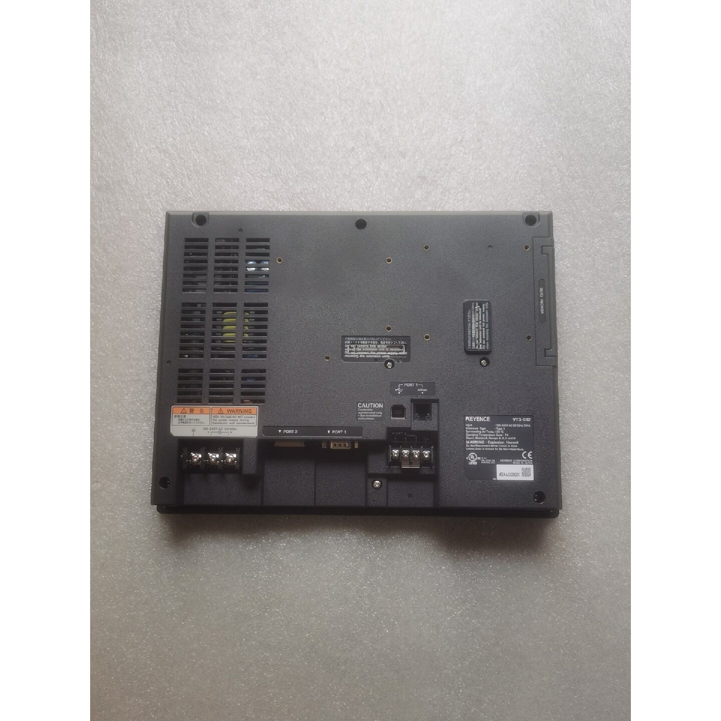议价-KEYENCE基恩士VT3-S12触摸屏，，