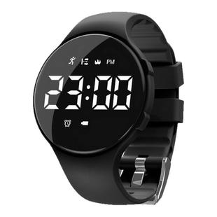 电子手表男初高中学生女无声震动闹钟静音儿童运动只看时间考试环