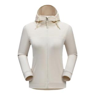 伯希和Polartec200抓绒衣女户外登山防风保暖摇粒绒连帽开衫外套