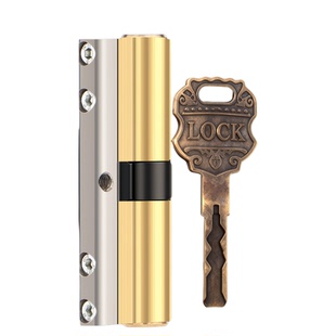 全铜防盗门锁芯超C级全铜锁芯家用通用型大门锁芯入户门大门锁芯