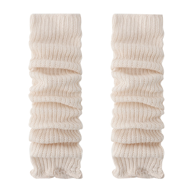 春季新款儿童纯色针织小腿护套