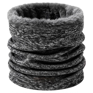 护颈脖套男冬季保暖围巾女防风面罩男款骑行加绒加厚防寒男士围脖