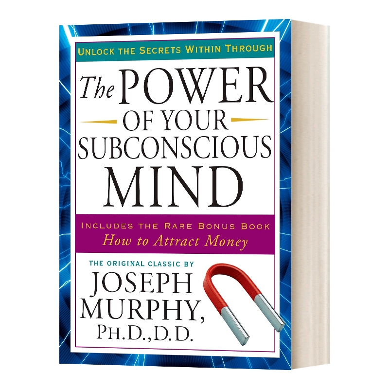 英文原版 The Power of Your Subconscious Mind 潜意识的力量 英文版 进口英语原版书籍