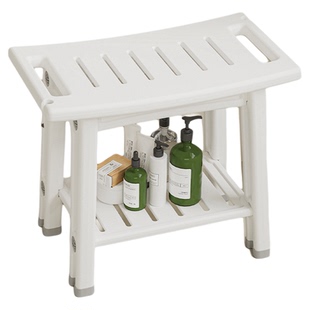 洗澡凳浴室凳老人儿童孕妇专用淋浴坐凳收纳家用板凳换鞋防滑矮凳