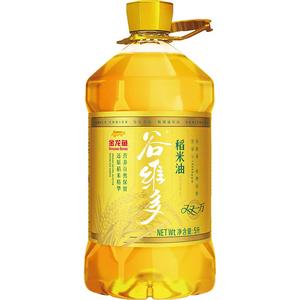 谷维多万稻米油植物甾醇食用油5L