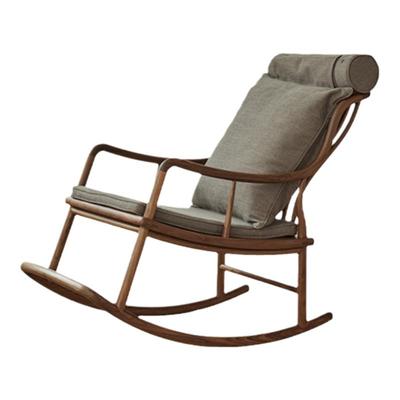 子已摇摇椅北美黑胡桃木