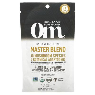 Om Mushrooms,Mushroom Master Blend，3.17 盎司（90 克）