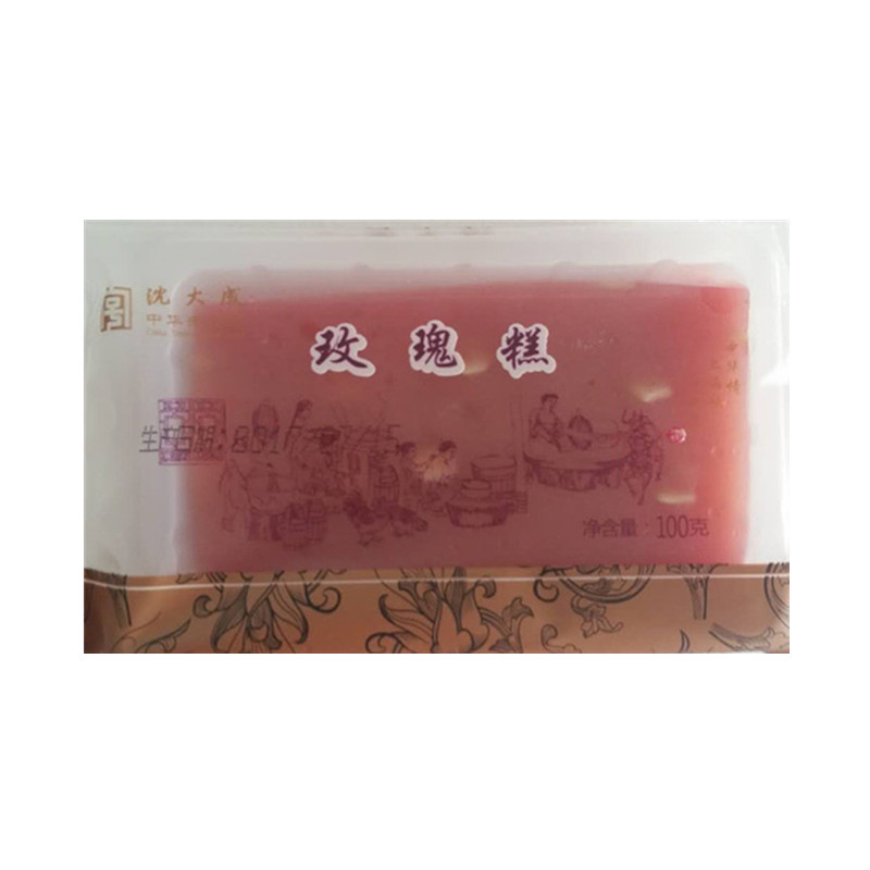 特产上海糕点沈大成玫瑰糕赤豆糕