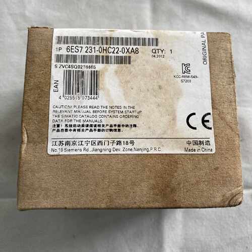 议价西门子可编程控制器6ES7231-0HC22-0XA8数字模块控制模块PLC