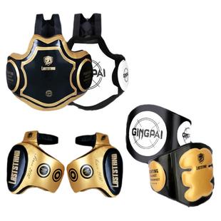 拳击散打大护胸靶大腿靶腰靶靶具泰拳搏击护具靶加厚训练陪练器材