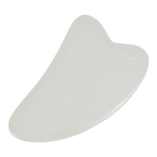 天然玉石刮痧板面部美容刮脸板眼周提拉拨筋棒刮脸板加厚全息板