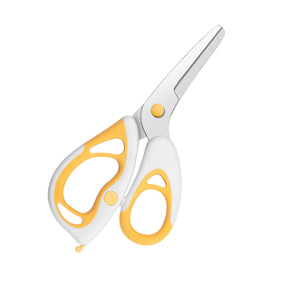 不锈钢辅食剪刀宝宝专用剪肉食品级辅食工具ad剪食物剪刀外带家用