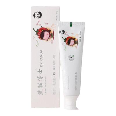 熊猫博士防蛀脱矿抗敏感儿童牙膏