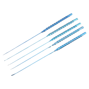 显微神经剥离子外科脑内剥离器微型垂体刮匙钛合金枪型直型拉钩