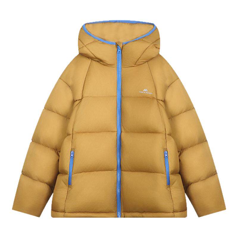 咕噜日记童装儿童羽绒服加厚2025新款女童羽绒衣红色男童冬装外套