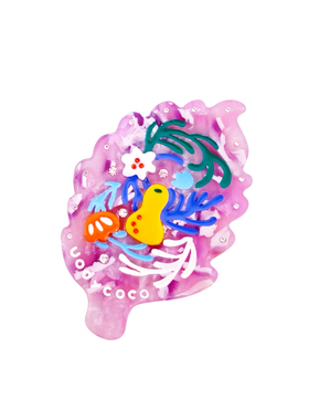 UODYCOCO原创叶片刘海发夹