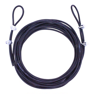 加粗防晒晾衣绳晒被绳窗帘绳室外晒衣绳深井泵水泵吊绳包塑钢丝绳