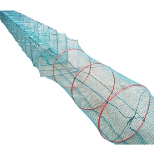 有结虾笼鱼网养殖笼捕鱼捕虾笼地网螃蟹龙虾网黄鳝泥鳅笼渔网渔具