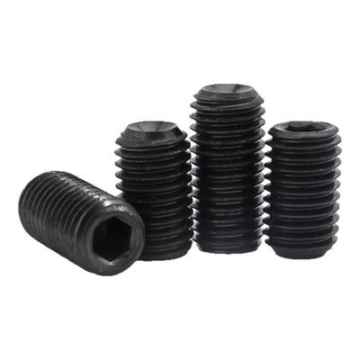 盖驰12.9级内六角凹端紧定螺丝M2M3M4M5M6-M24柱塞限位顶丝机米