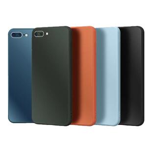 适用苹果8Plus手机壳iPhone7磨砂7Plus硅胶ip八新款玻璃女七p款男网红情侣小8防摔全包边软高端splus外保护ps