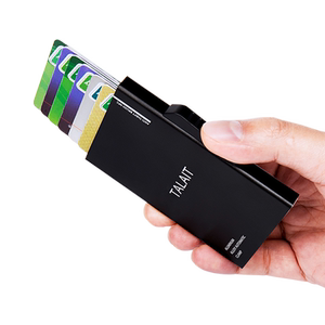 TALAIT大容量金属防盗刷自动卡包