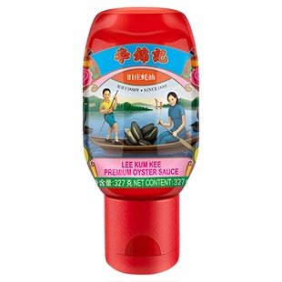 李锦记旧庄蚝油挤挤装327g零添加防腐剂蚝油调味蘸料蚝汁料