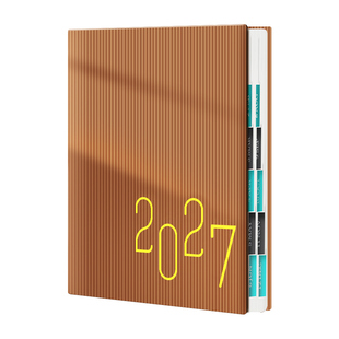 2027年新款随身小号B6日程本笔记本每日计划本加厚便携口袋本365天每日一页时间效率管理手册记事本定制logo