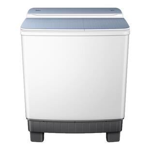 [以旧换新补贴]美的12kg大容量半自动家用租房双桶双缸波轮洗衣机