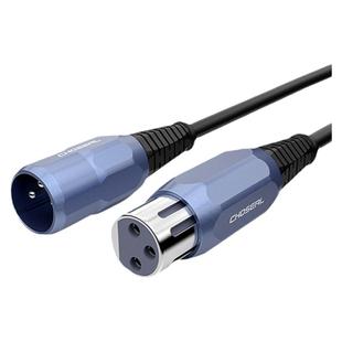 秋叶原话筒专用卡农线三芯降噪卡侬线公对母音频xlr麦克风延长线