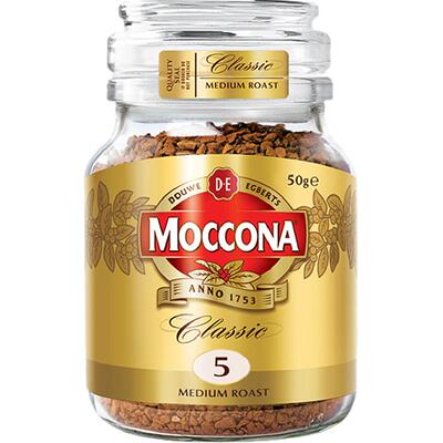 摩可纳Moccona中烘咖啡50g×1瓶