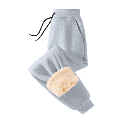 GV真维斯加绒裤子男冬季羊羔绒