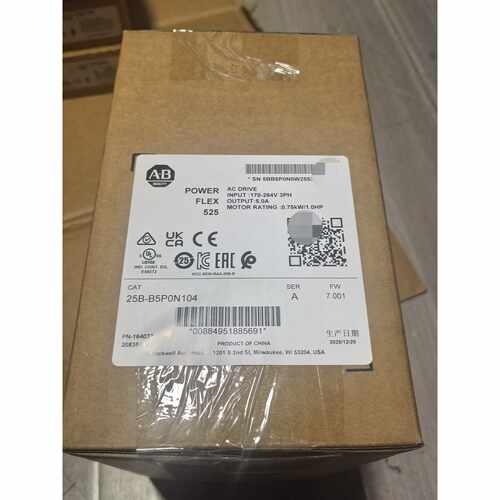 溢价-AB变频器 25B-B5P0N104，，Powe
