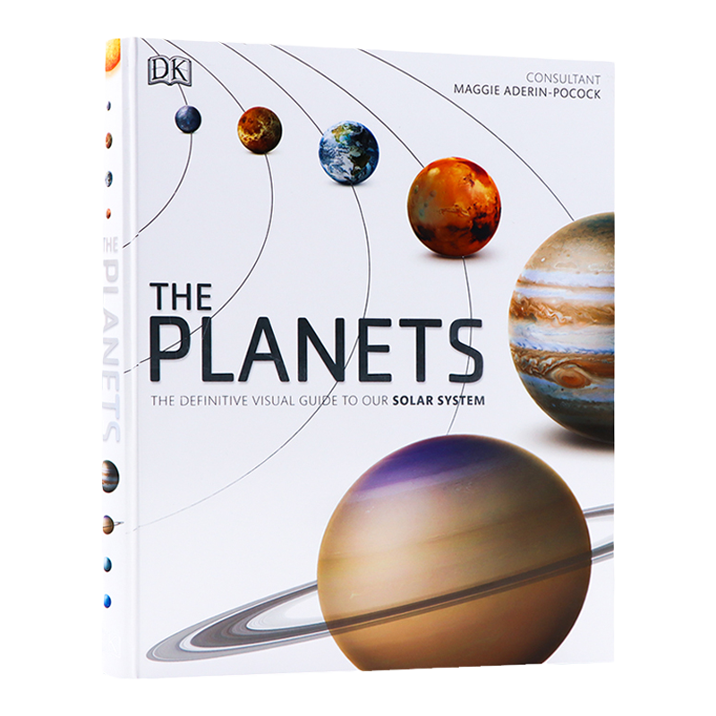 进口英文原版正版 现货 DK星球The Planets 行星 太阳系视觉指南 探索宇宙奥秘 太阳系之旅 宇宙太空科普读物 DK视觉图解百科全书