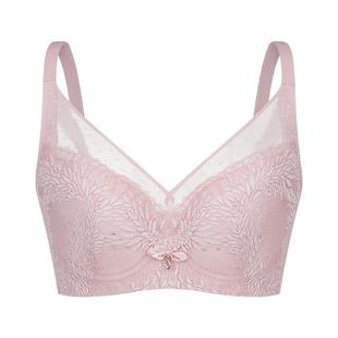 古今内衣女透气大胸显小洞洞杯防下垂轻薄舒适上托软钢圈文胸