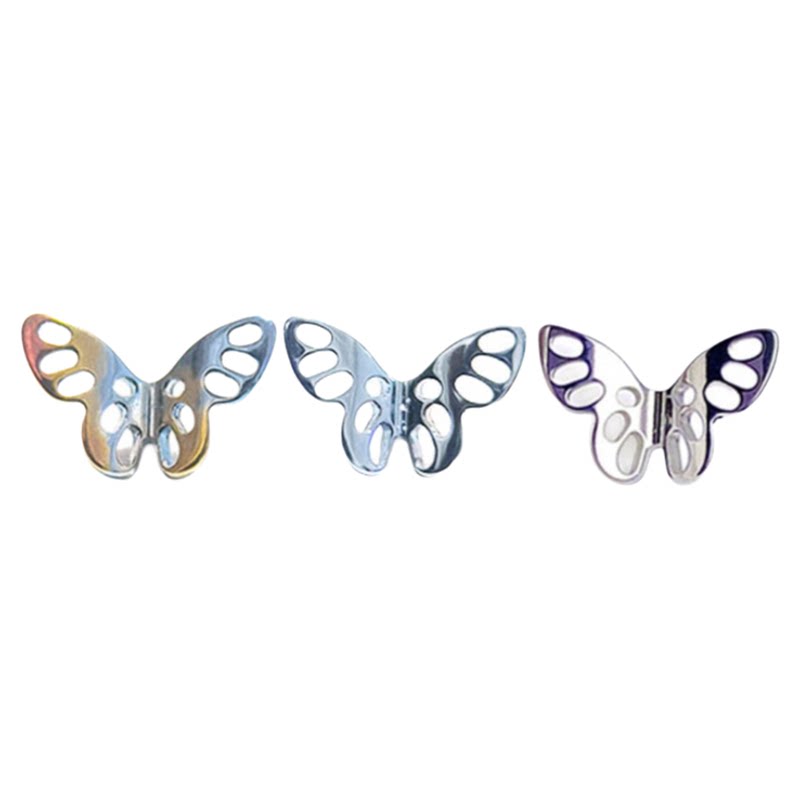 钛合金镂空蝴蝶耳钉甜美耳骨钉