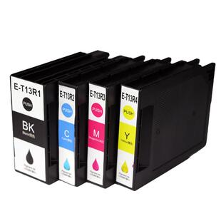 近墨者 适用爱普生T13R1-T13R4墨盒Epson EP-C7000a EM-C7100a打印机墨水墨盒墨水盒T13R墨盒套装T6714维护箱