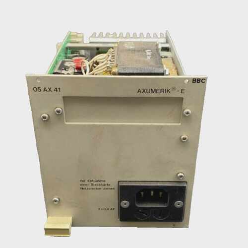 BBC 05 Ax 41 AxumerikE GJR5122800R0002 05AX41 Block D Power