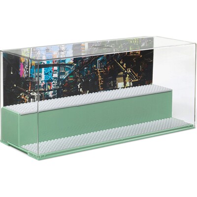 乐高方头仔展示柜儿童积木玩具