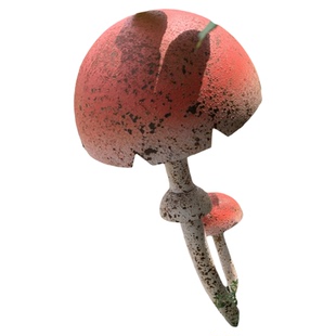 莫里斯花园 花园杂货 白杆杆红伞伞蘑菇花插