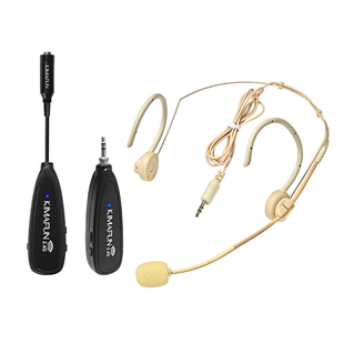 晶麦风GWP68头戴式防汗无线麦克风健身教练瑜伽运动团操团课耳麦