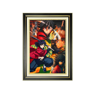 鬼灭之刃富冈义勇3ｄ立体画动漫二次元装饰挂画生日礼物