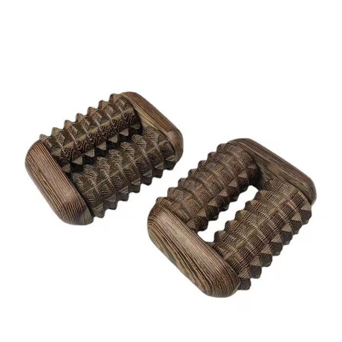 鸡翅木手掌按摩器滚轮按摩器木质手掌厂家按摩器直供滚轮