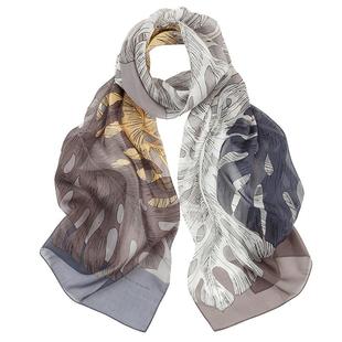 MARJAKURKI玛丽亚古琦真丝丝巾女妈妈高级感礼盒桑蚕丝披肩围巾女