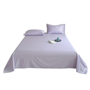 红豆100支长绒棉床单单件纯棉100全棉被单炕单三件套单人学生宿舍